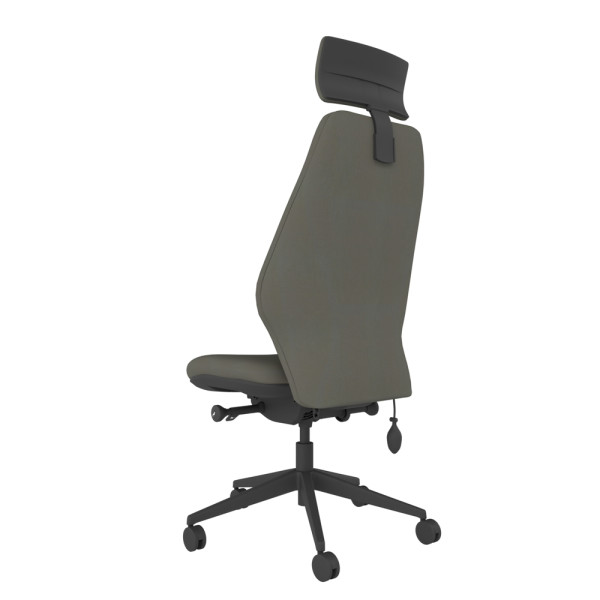 Solo High Back Small Seat Chair With Headrest